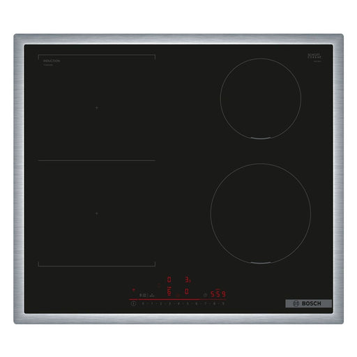 Produktbild Induktions-Kochfeld - Bosch Serie 6 PVS645HB1E Kochfeld Schwarz 60 cm Zonen-Induktionskochfeld 4 Zone(n)