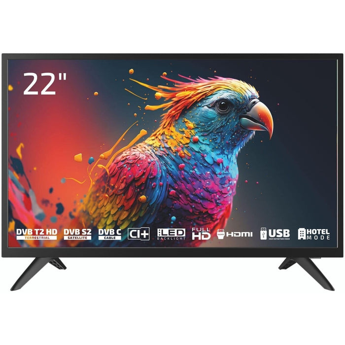 Dyon Enter 22 Pro-X2 LED-Fernseher Full-HD 22 Zoll (55cm) schwarz