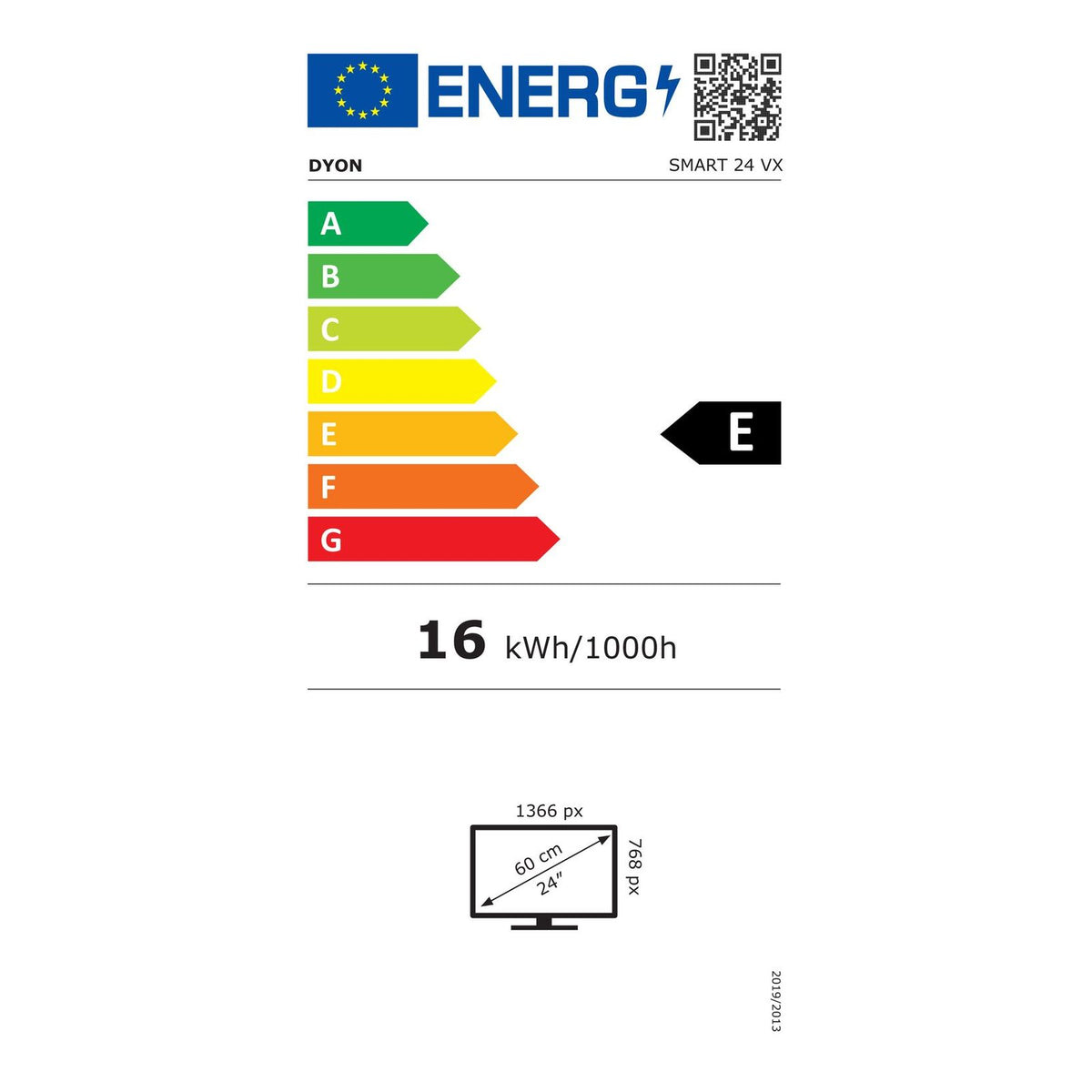 Produktbild LED-Fernseher - DYON Smart 24 VX LED-Fernseher 24" (60cm) HD-Ready Schwarz