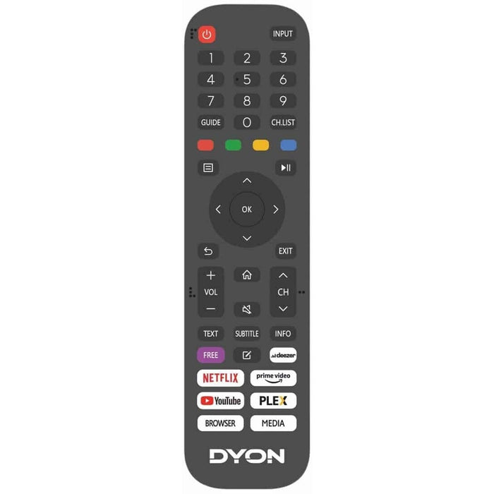 Dyon Smart 40 VX-2 LED-Fernseher Full-HD 40 Zoll (101,6cm) schwarz