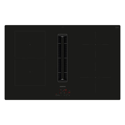 iQ300 ED811BGA6 (ED811BS16E+HZ9VDSB4) Induktionskochfeld mit Dunstabzug integriert 80cm