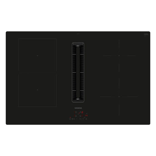 Produktbild Kochfeld mit Dunstabzug - Siemens iQ300 ED811BS16E Induktionskochfeld mit Dunstabzug integriert 80cm