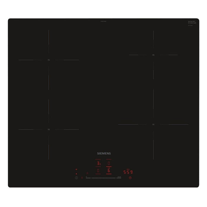 Siemens iQ100 EH601HEB1E Induktionskochfeld Schwarz Integriert 60 cm 4 Zone(n)