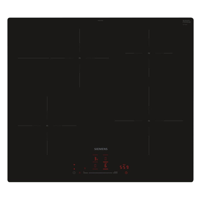 Siemens iQ300 EH601HFB1E Induktionskochfeld Integriert 60 cm Schwarz