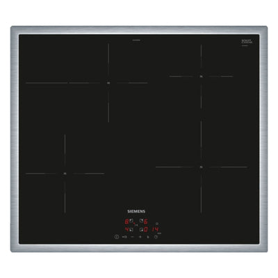 iQ300 EH645BFB6E Induktionskochfeld integriert 60cm 4 Zonen Schwarz, Edelstahl