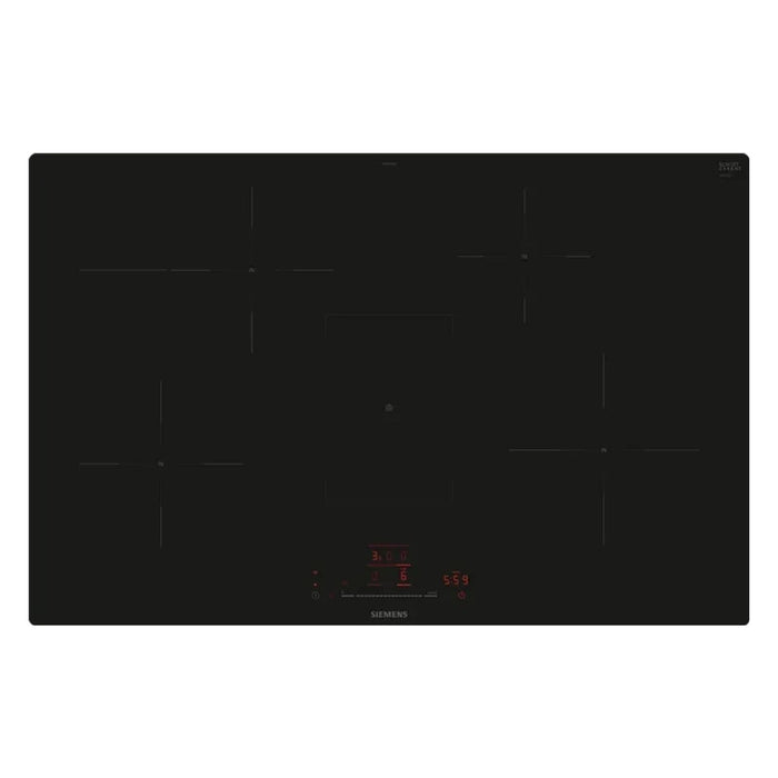 Siemens iQ300 EH801HFB1E Induktionskochfeld Integriert 80 cm 4 Zonen Schwarz