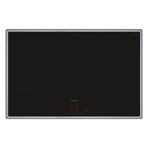 Produktbild Induktions-Kochfeld - Siemens iQ300 EH845HFB1E Induktionskochfeld Integriert 80 cm 4 Zonen Schwarz