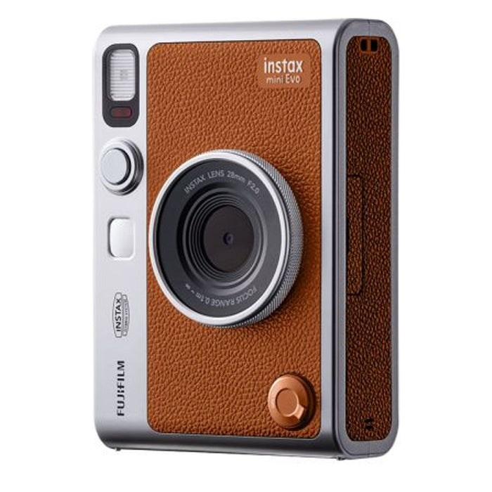 Fujifilm Instax Mini Evo USB-C Sofortbildkamera 1/5" 2560 x 1920 Pixel CMOS Braun, Silber