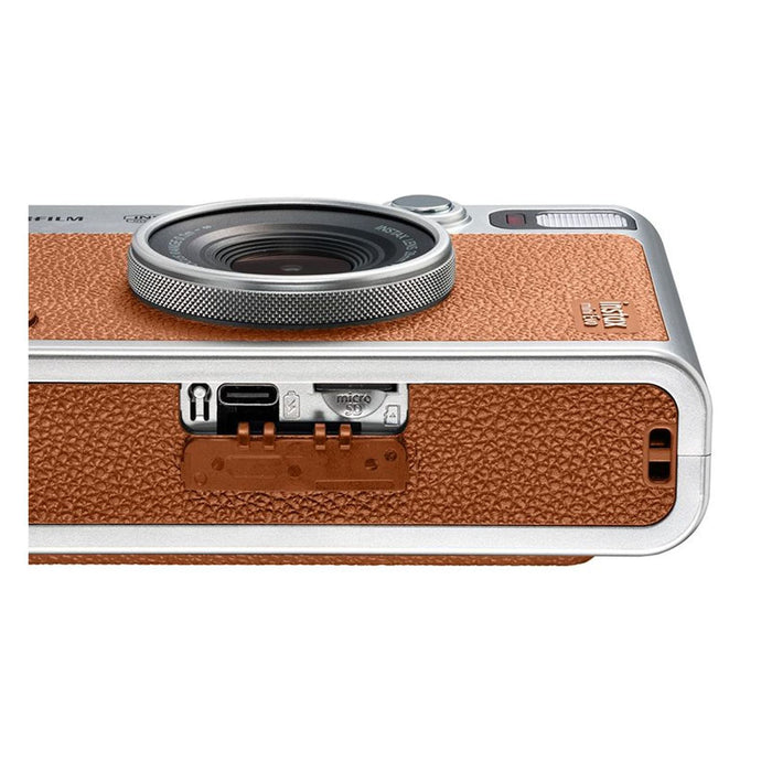 Fujifilm Instax Mini Evo USB-C Sofortbildkamera 1/5" 2560 x 1920 Pixel CMOS Braun, Silber