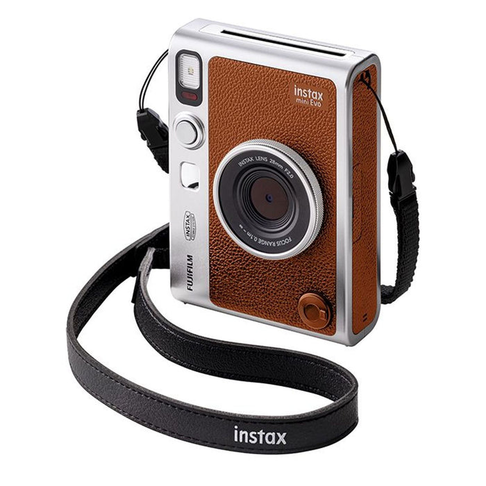 Fujifilm Instax Mini Evo USB-C Sofortbildkamera 1/5" 2560 x 1920 Pixel CMOS Braun, Silber