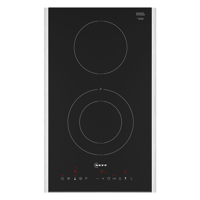 Neff T13TDF9L8 Kochfeld Schwarz Integriert 30 cm Keramik 2 Zone(n)