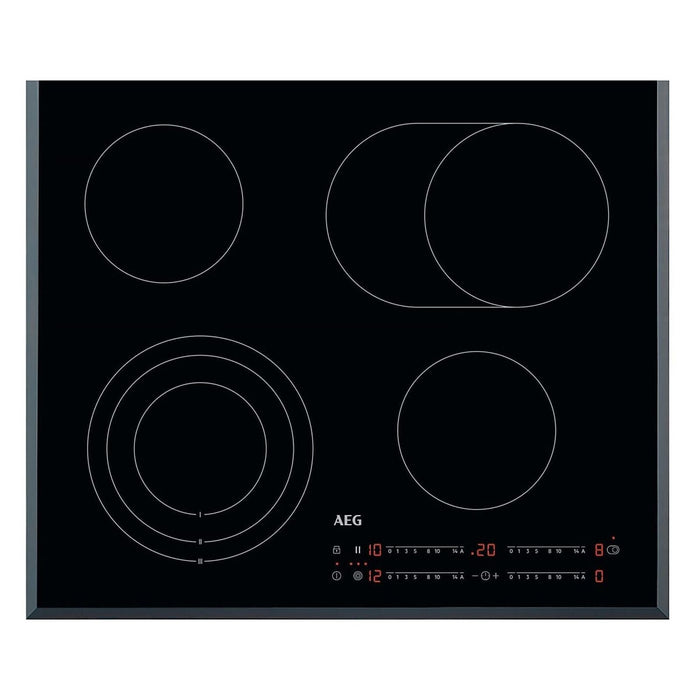 AEG HRB64470FB Glaskeramikkochfeld Schwarz Integriert 60 cm Keramik 4 Zone(n)