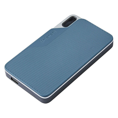 Lesen/Schreiben bis zu 500 MB/s/250GB USB Typ-C 3.2 Gen 1 (3.1 Gen 1) Blau, Grau