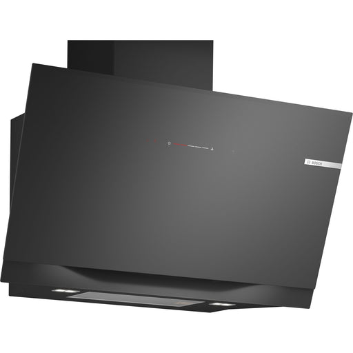 Produktbild Wandhaube - Bosch Serie 8 DWK91LT60 Dunstabzugshaube Wandmontiert Schwarz 441 m³/h A+