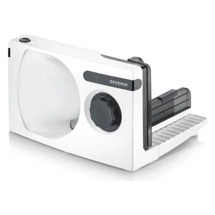Severin AS 3912 Allesschneider für Brot, Aufschnitt in weiß