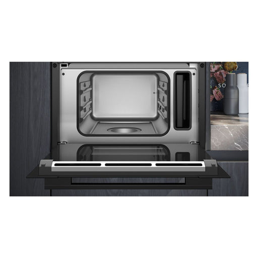 Produktbild Einbau-Dampfgarer - Siemens iQ700 CD714GXB1 Dampfgarer Klein Schwarz