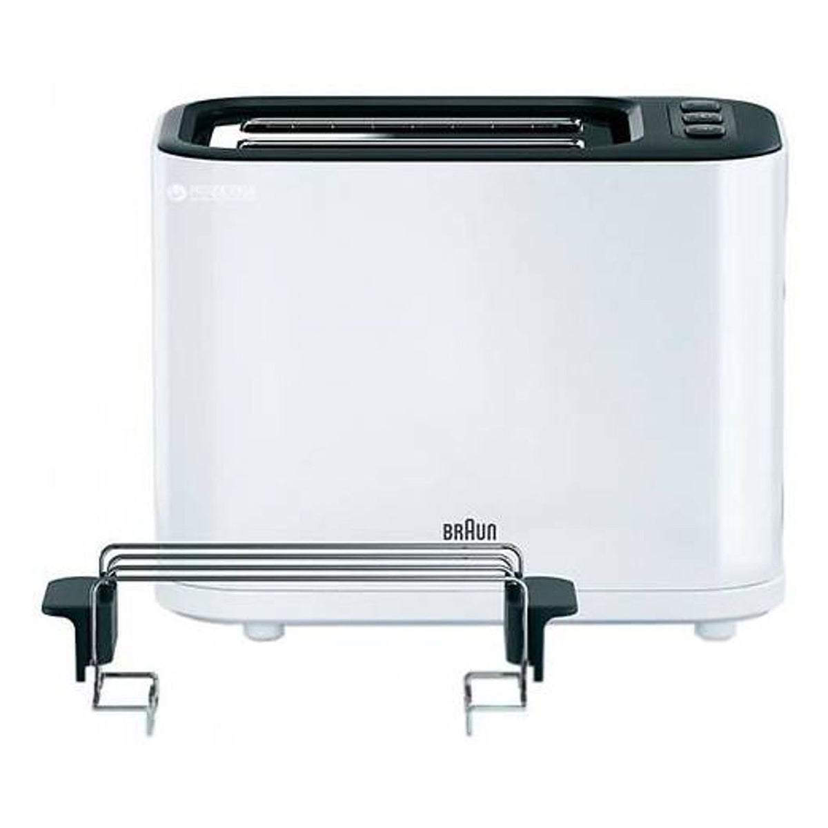 Produktbild Toaster - Braun PurEase HT 3010 WH Doppelschlitz Toaster 1000 Watt weiß