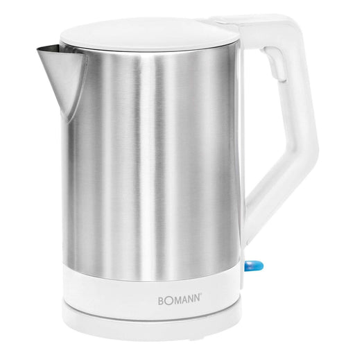 Produktbild Wasserkocher - Bomann WKS 3002 CB Wasserkocher 1,5 l 2200 W Edelstahl, Weiß