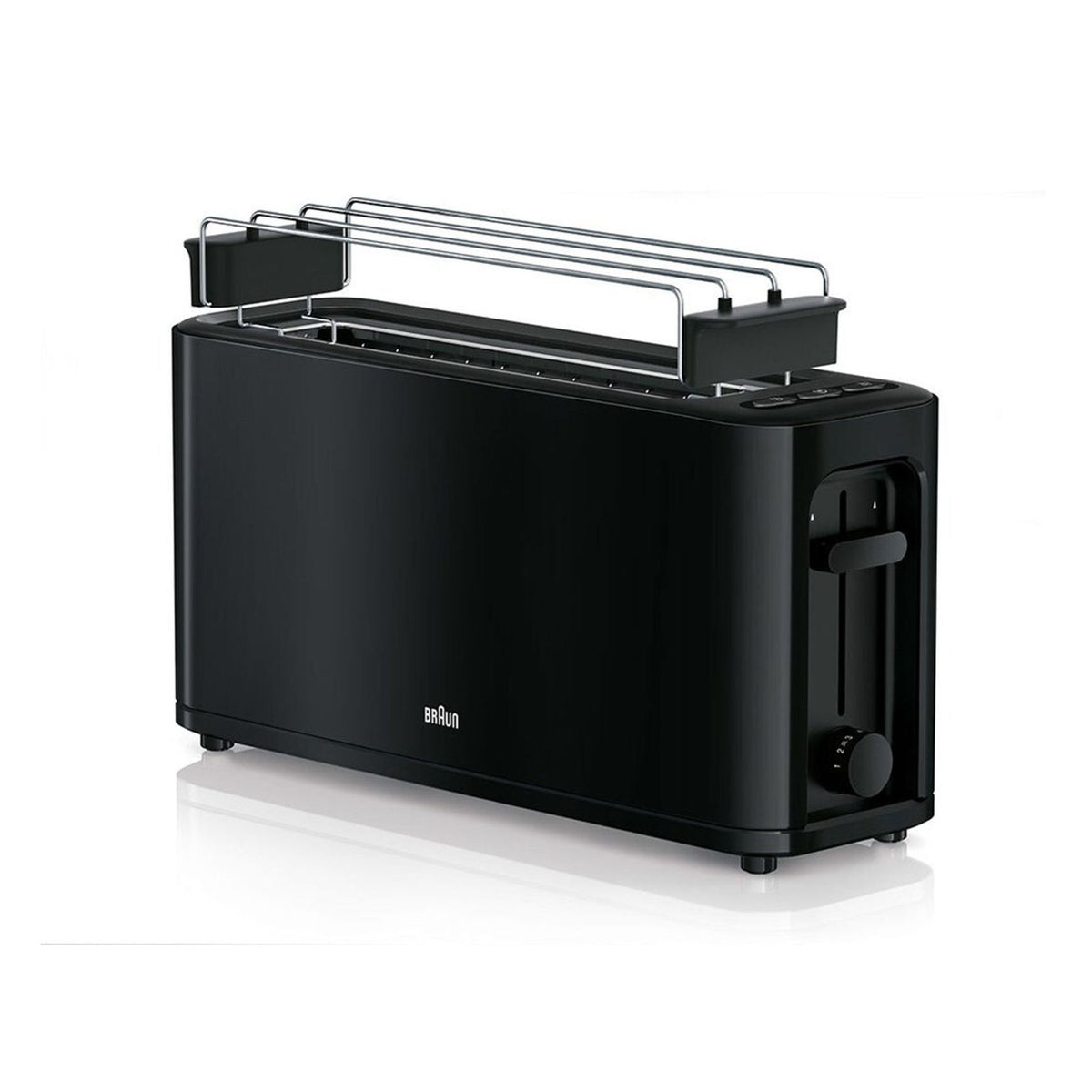 Produktbild Toaster - Braun HT 3110 BK Langschlitztoaster Langschlitztoaster