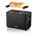 Cloer 3930 digitaler 2-Scheiben-Toaster 900 Watt schwarz