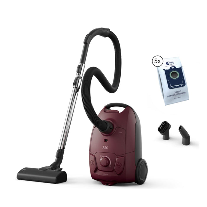 AEG AB51C1DR5B Bodenstaubsager dark red