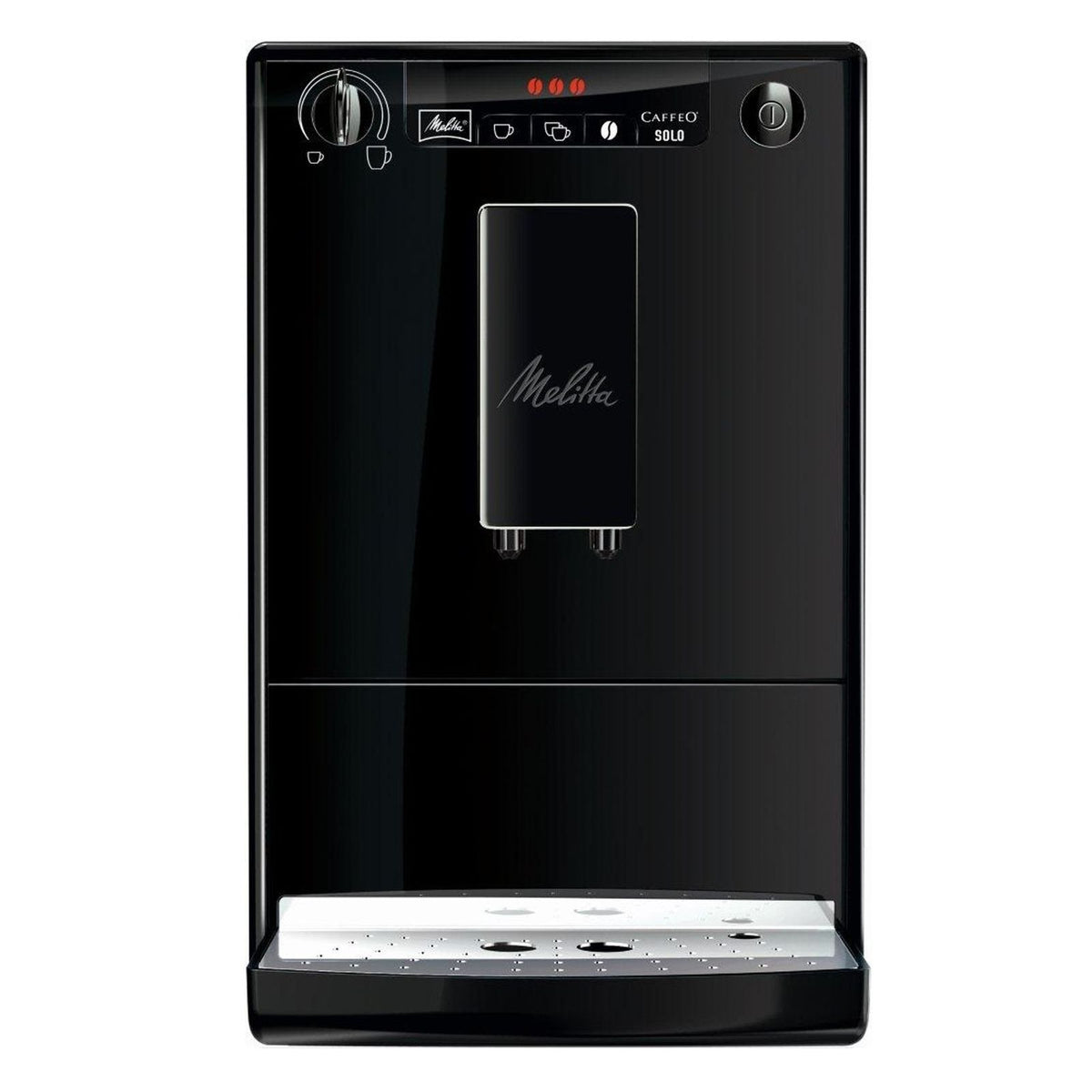Produktbild Kaffeevollautomat - Melitta Caffeo Solo E 950 Espressomaschine vollautomatisch 1,2 l Pure Black