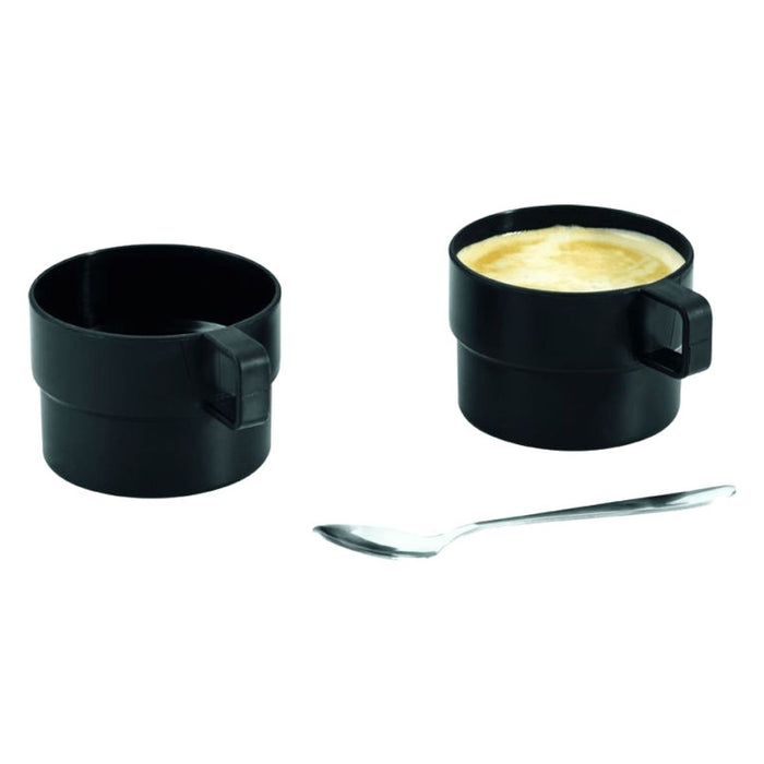 Clatronic WKR 3624 Wasserkocher 0,5 l 1000 W Schwarz, Edelstahl