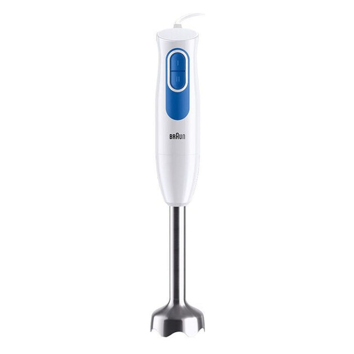 Produktbild Kompakt-Küchenmaschine - Braun MultiQuick 2 MQ20236MWH 0,5 l Pürierstab 600 W Blau, Weiß