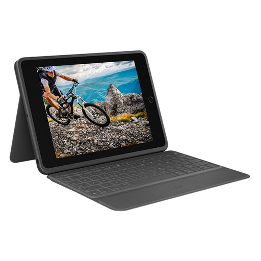Produktbild Tablet-Tastatur - Logitech Rugged Folio iPad (7th & 8th Gen.)