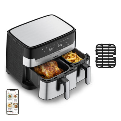 EY905D - Dual Easy Fry & Grill Heißluftfritteuse Doppelkammer