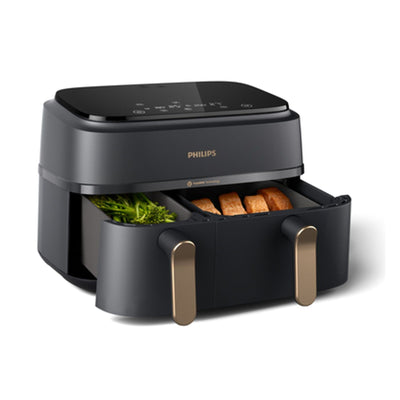 3000 series NA352/04 Airfryer Heißluftfritteuse mit zwei Körben 9L 2750W