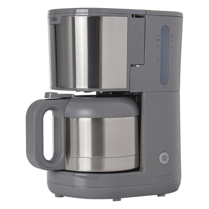 Braun Domestic Home KF 1505 GY Kaffeemaschine mit Thermoskanne