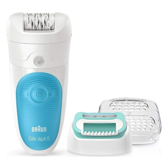 Braun Silk-épil 5-810 SensoSmart Epilierer Set türkis, weiß