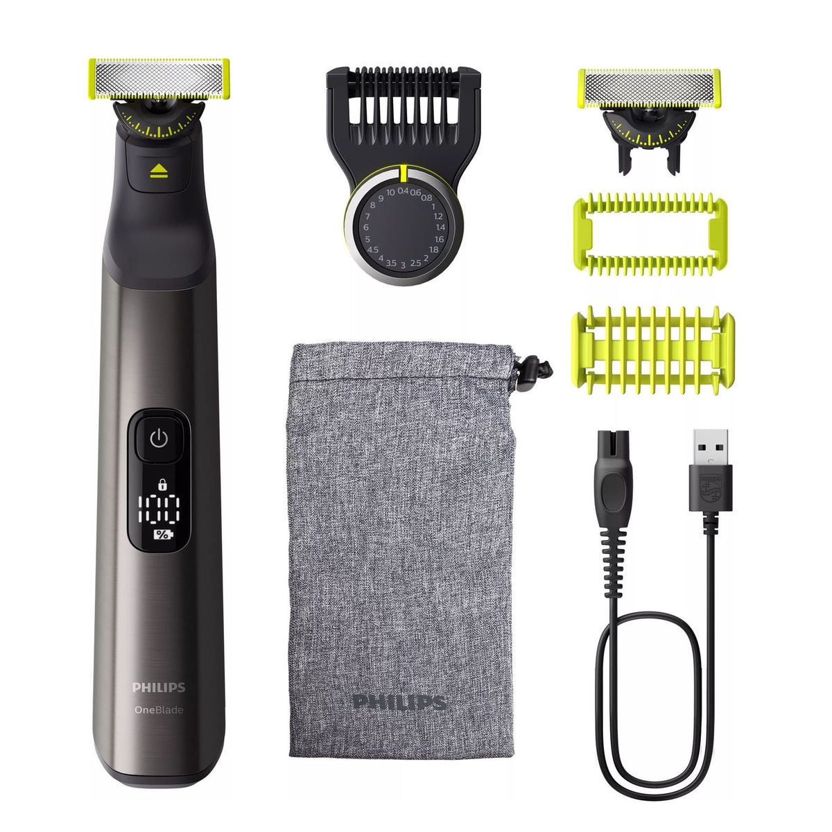 Produktbild Multifunktionstrimmer - Philips QP6552/15 OneBlade Pro 360 Face+Body