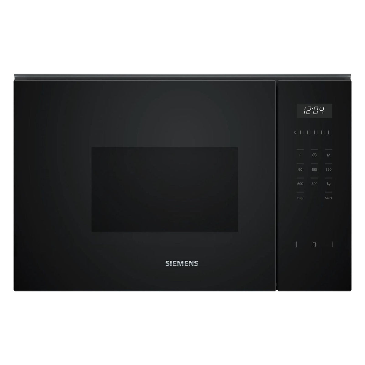 Produktbild Einbau-Mikrowelle - Siemens iQ500 BF525LMB1 Mikrowelle Schwarz Solo-Mikrowelle Integriert 20 l 800 W