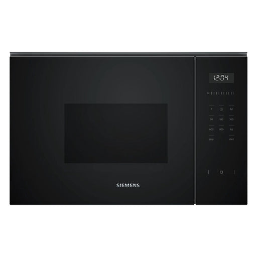 Produktbild Einbau-Mikrowelle - Siemens iQ500 BF525LMB1 Mikrowelle Schwarz Solo-Mikrowelle Integriert 20 l 800 W