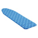 Leifheit 71602 Bügelbrettbezug Gepolsterter Bügelbrettoberbezug Blau