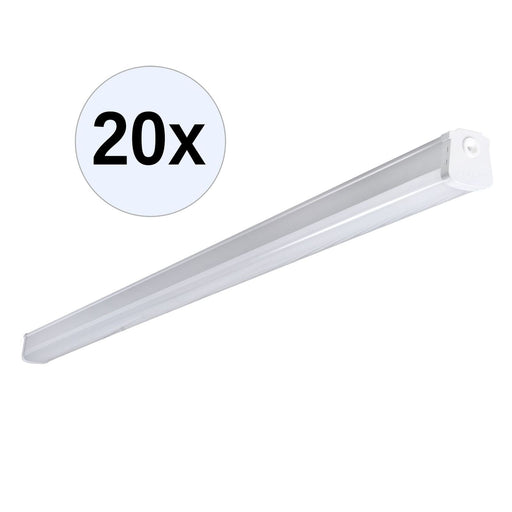 Produktbild LED Deckenleuchte - PRACHT KATLA BL LED-FR-Profilleuchte 1,5m DV3x1,5, 1x34W, 3800 lm, 4000K - 20 Stk.