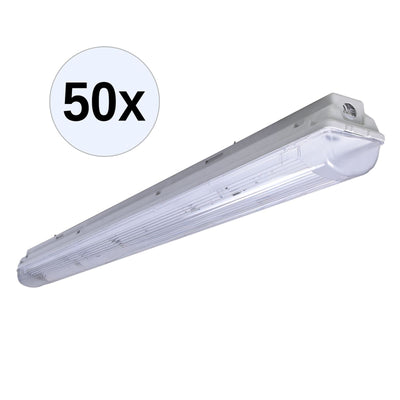 LUNA-N T8 Feuchtraumleuchte 1x36W EVG IP66 50 Stk.