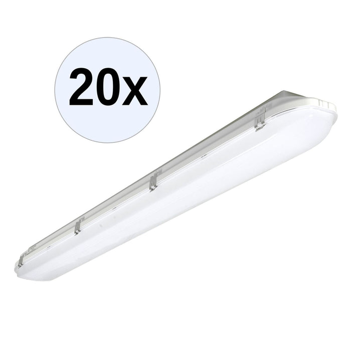 PRACHT LUNA-N LED2 Feuchtraumleuchte 1,2m PM 1x20W, 3100 lm, 4000K in weiß 20 Stk.