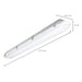 PRACHT LUNA-N LED2 Feuchtraumleuchte 1,2m PM 1x20W, 3100 lm, 4000K in weiß 20 Stk.