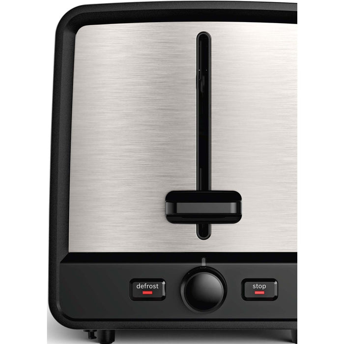 Bosch TAT5P420DE 2-Scheiben Toaster 970 W Edelstahl / Schwarz