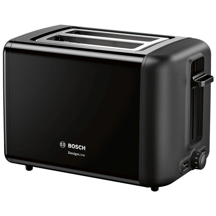 Bosch Toaster jet black polished TAT3P423DE schwarz