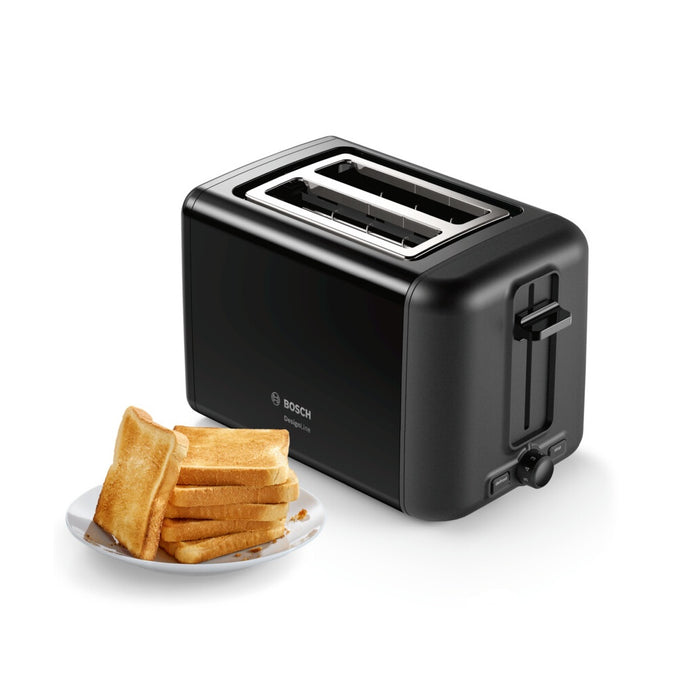 Bosch Toaster jet black polished TAT3P423DE schwarz