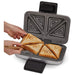 Cloer Sandwich-Toaster f.2 XXL Scheiben 6259 silber, schwarz