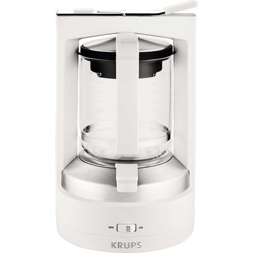 Produktbild Druckbrüh-Kaffeemaschine - Krups T8.2 Druckbrüh-Automat KM 4682 1 l 850 W Weiß