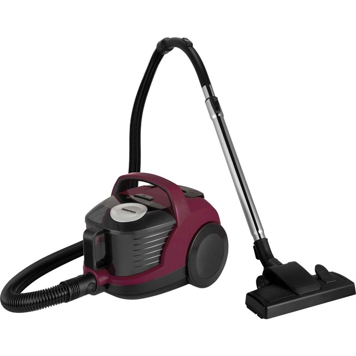 Grundig VCC 3870 A Bodenstaubsauger 800 W Zylinder-Vakuum Trocken Beutellos Berry / Schwarz