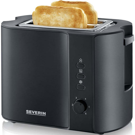 Produktbild Toaster - Severin AT 9552 Toaster 2 Scheibe(n) 800 W schwarz matt