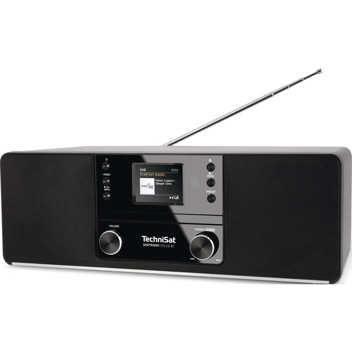 TechniSat DAB+ Digitalradio DIGITRADIO 370 CD BT UKW,CD,BT,Streaming in schwarz