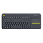 Logitech K400 Plus Wireless Touch Keyboard kabellose Tastatur schwarz